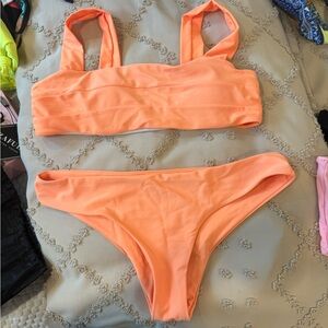 Orange swim suit 🧡